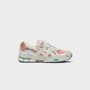 Asics Gel-Nyc - Terracotta / Cream Synthetic Composition