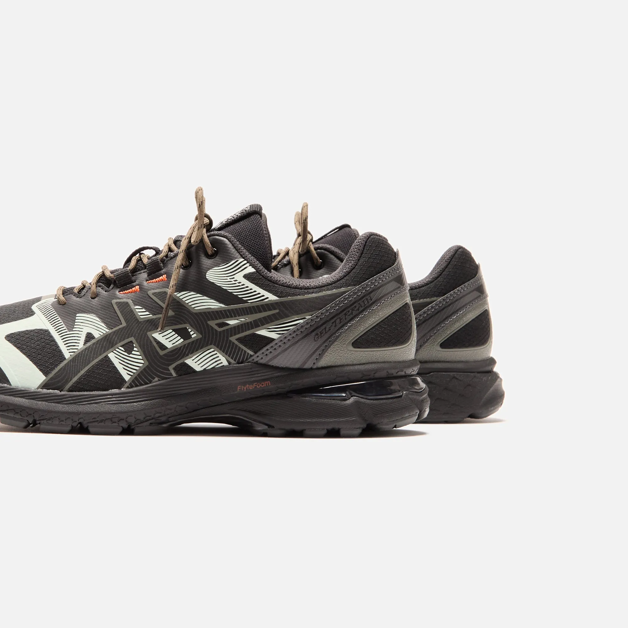 Asics Gel-Terrain - Black / Truffle Grey Comfortable Mark Paisley Embossed