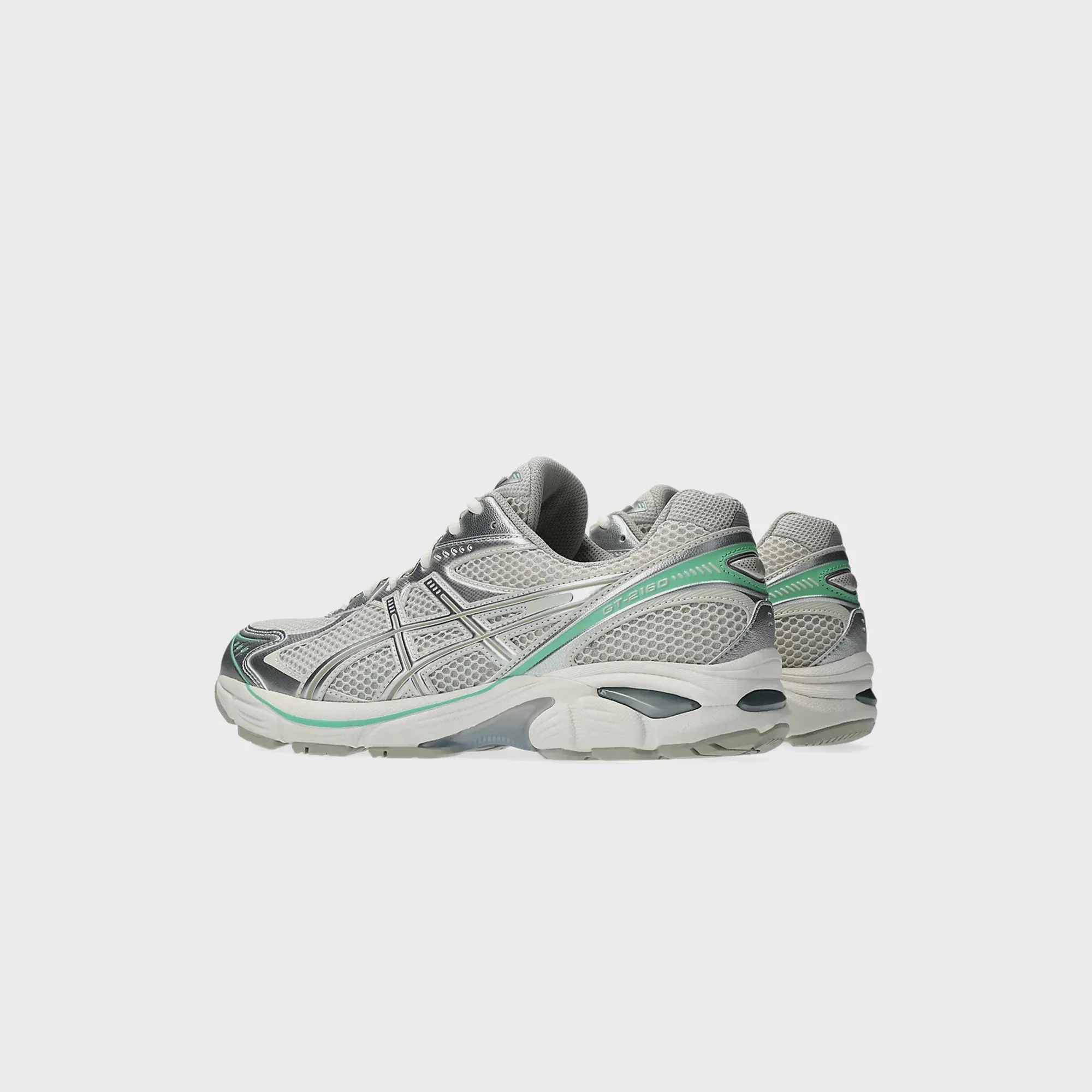 Comfortable For Flat Surfaces Asics Gt-2160 - Smoke Grey / Peppermint