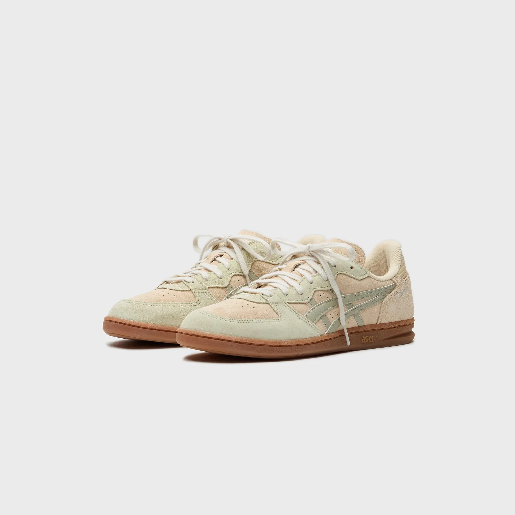 Walk with Power Affordable Asics Skyhand Og - Marzipan / Dried Leaf Green