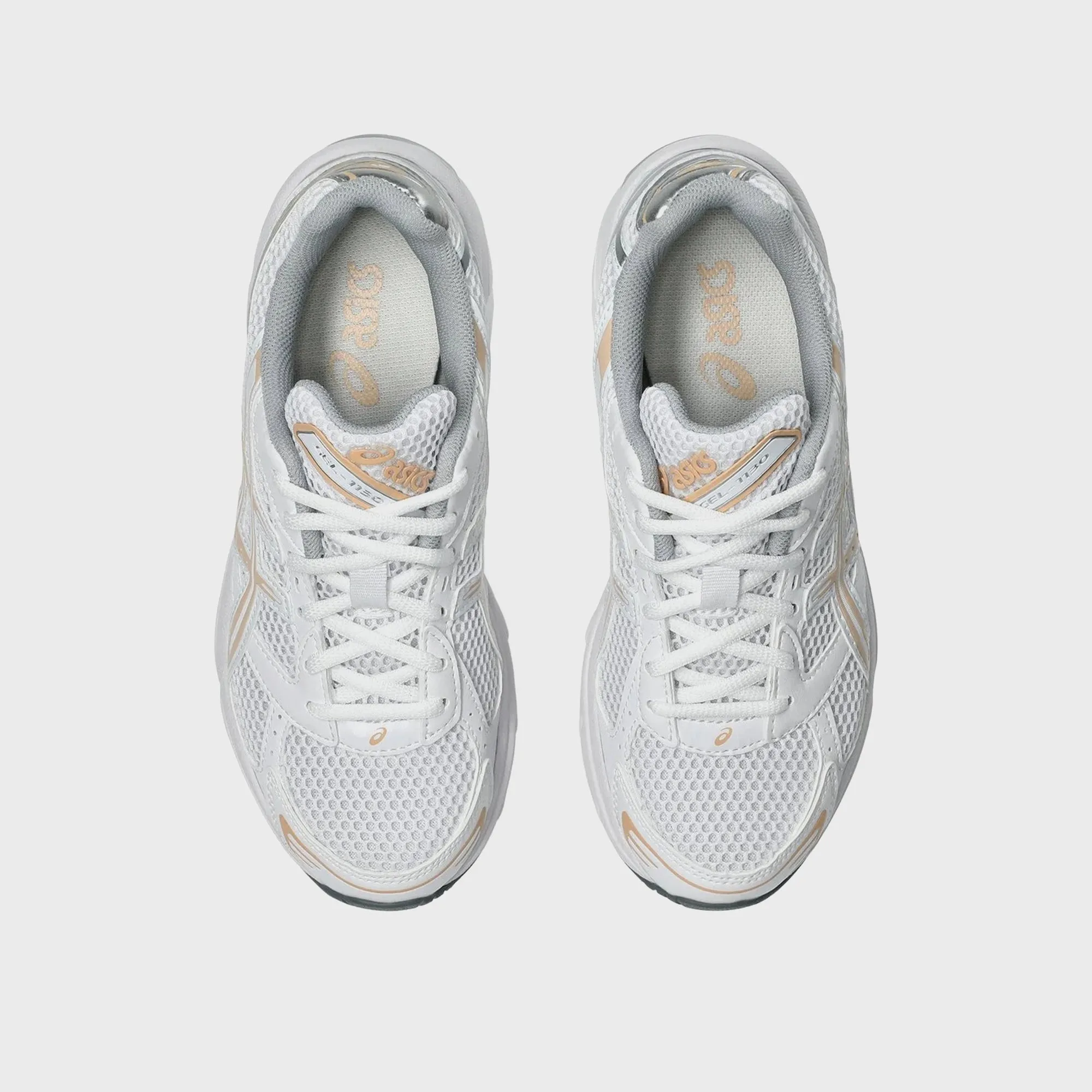 Comfort Hook-And-Loop Low Customization Asics Wmns Gel-1130 - White / Bisque