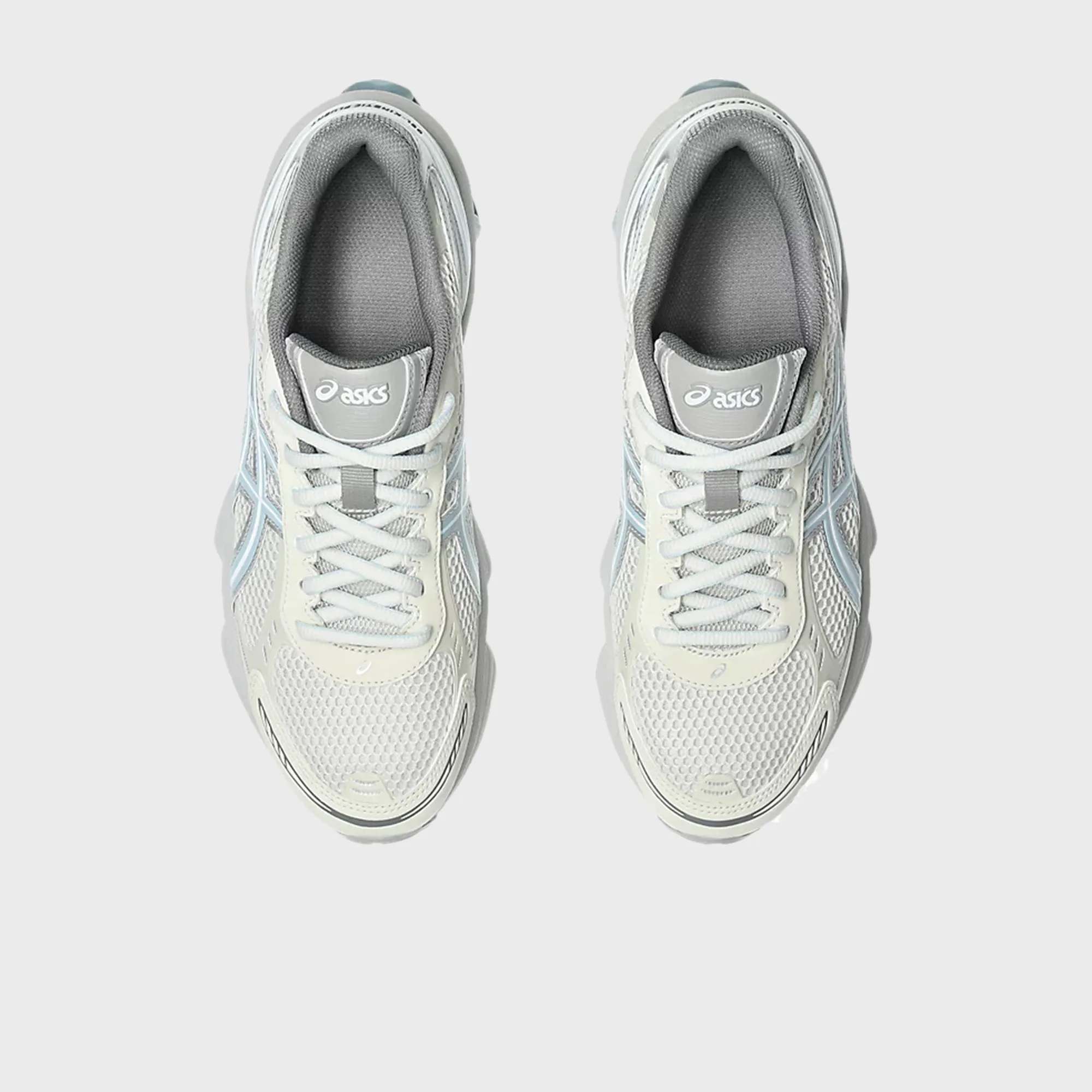 Asics X Emmi Gel-Kinetic Fluent - Cream / Soft Sky ImpactProtection Welt