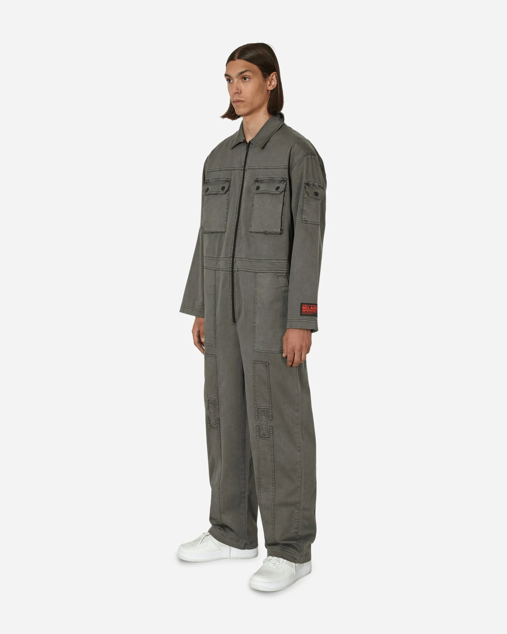 Defense Dumbo Milano Imperfecta Jumpsuit Dark Grey