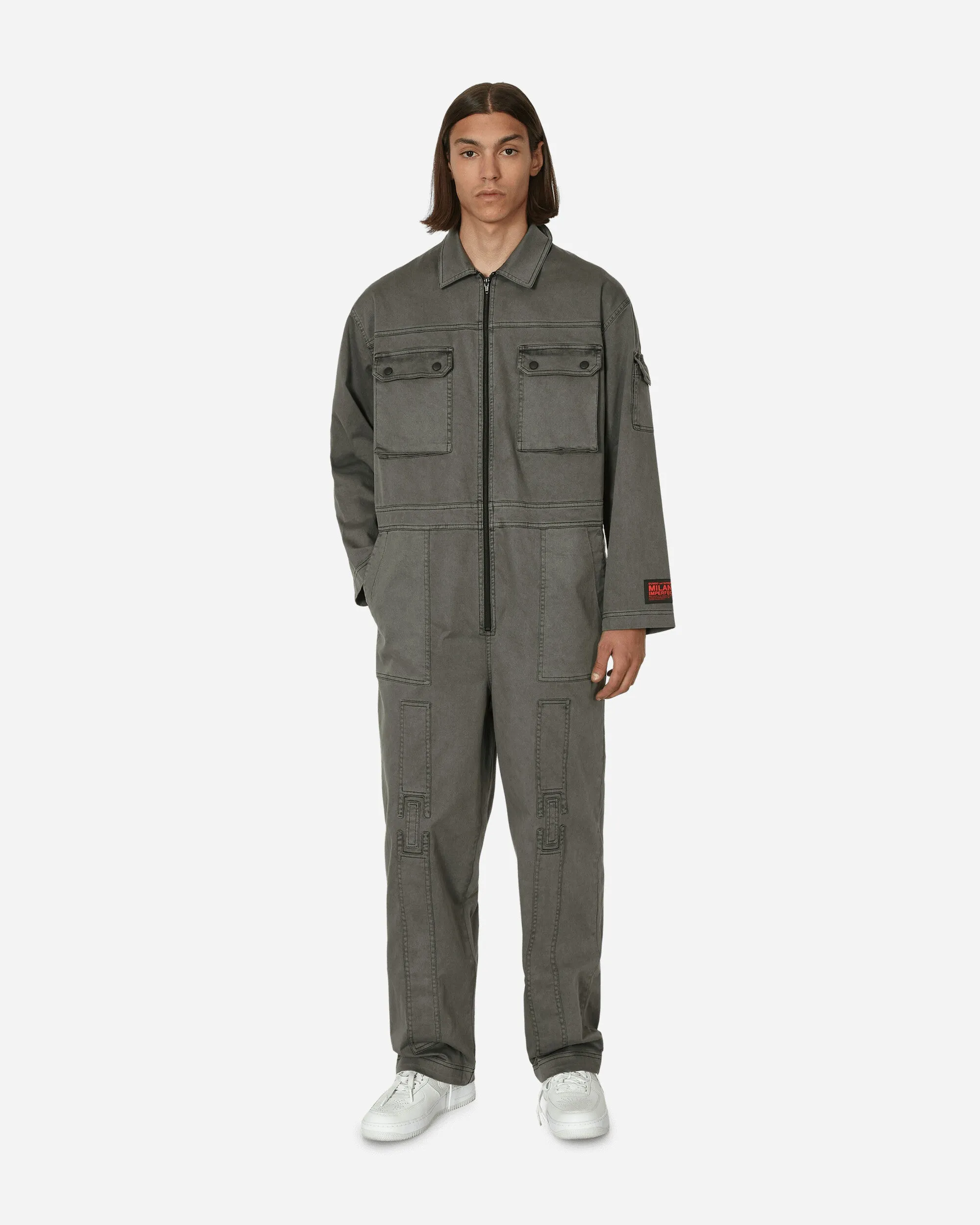 Drinkware Silky - Smooth Dumbo Milano Imperfecta Jumpsuit Dark Grey