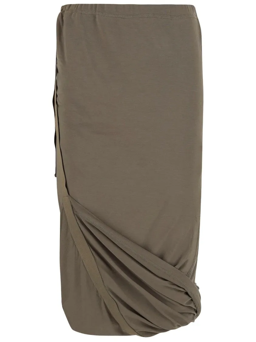 Jupe en jersey asymétrique