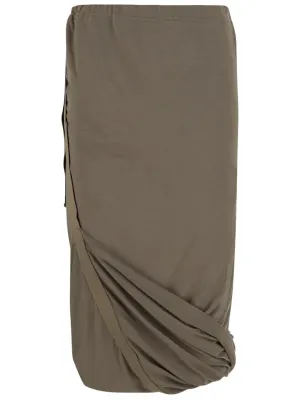 Jupe en jersey asymétrique