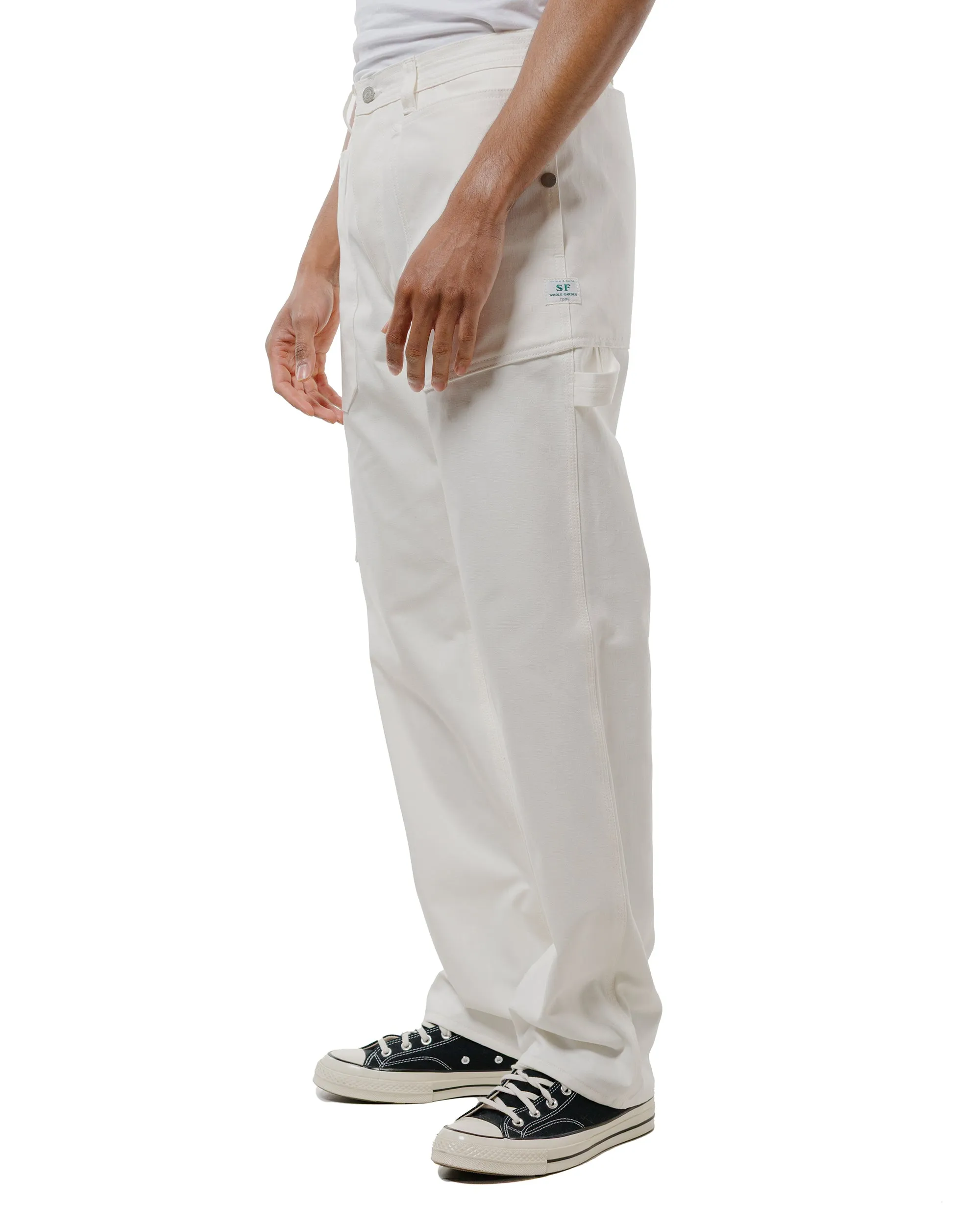 Briefs Sassafras Fall Leaf Gardener Pants Selvedge Duck Off White