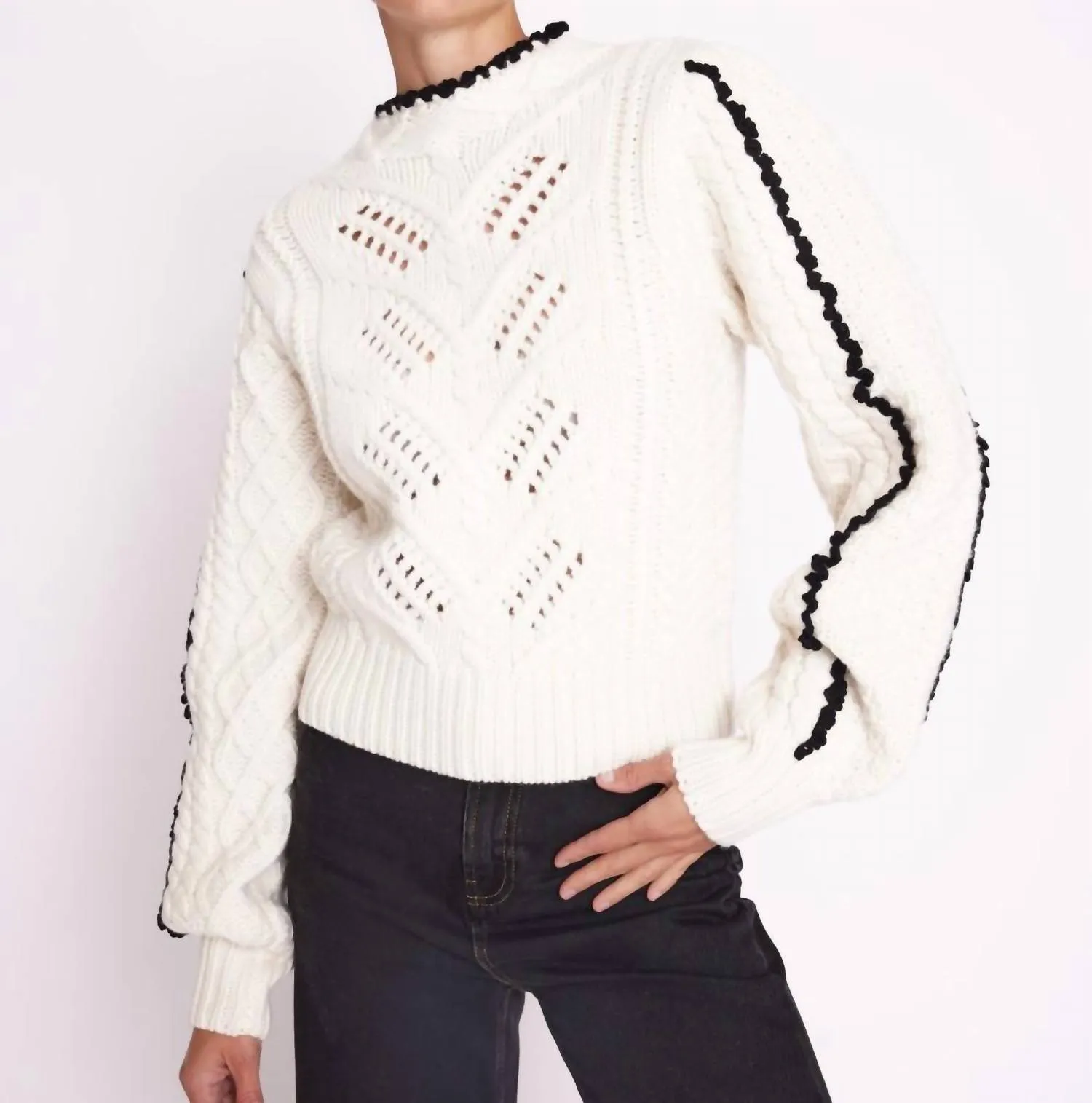 Pull Athena en blanc