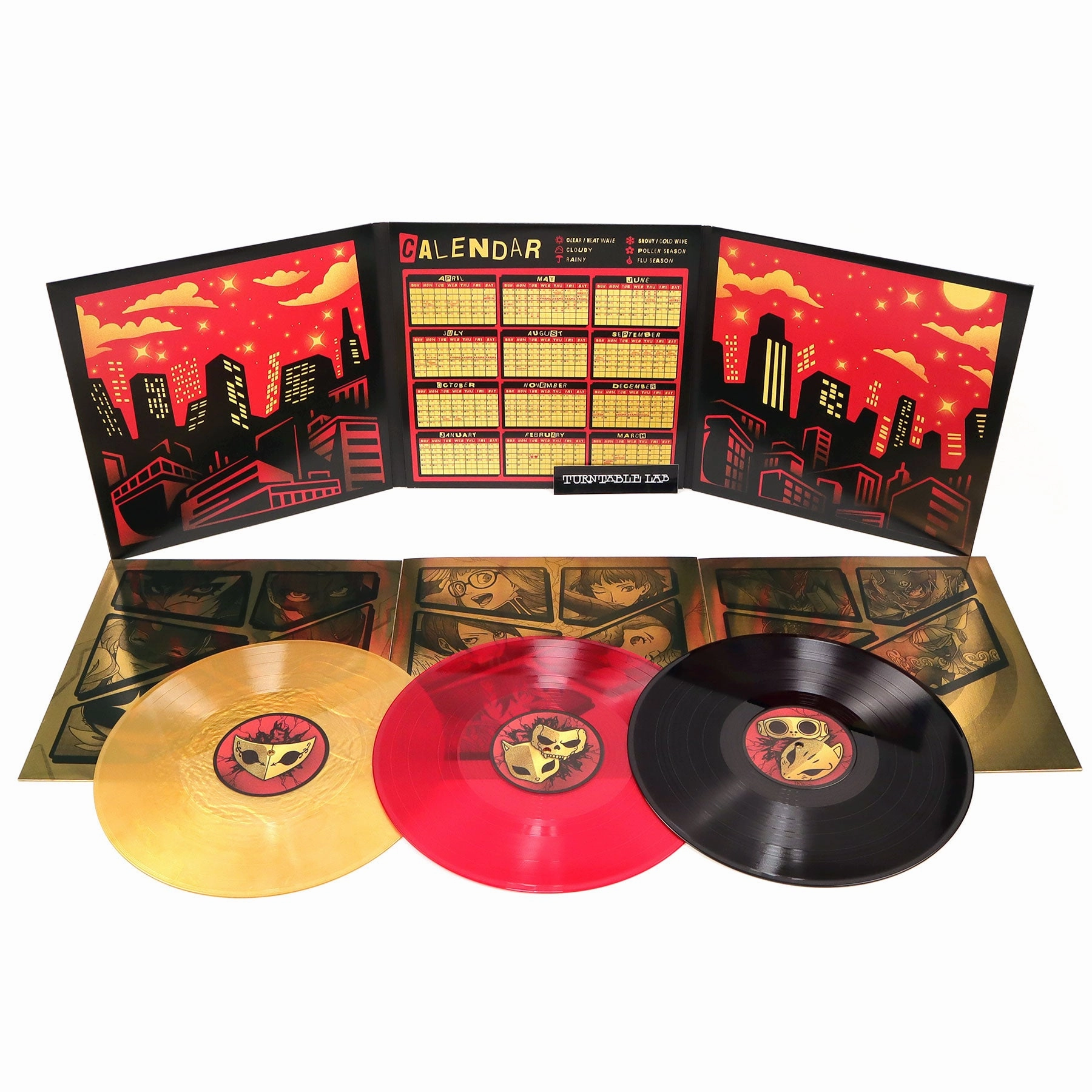 Atlus Sound Team: Persona 5 Royal Soundtrack (Colored Vinyl) Vinyl 3LP