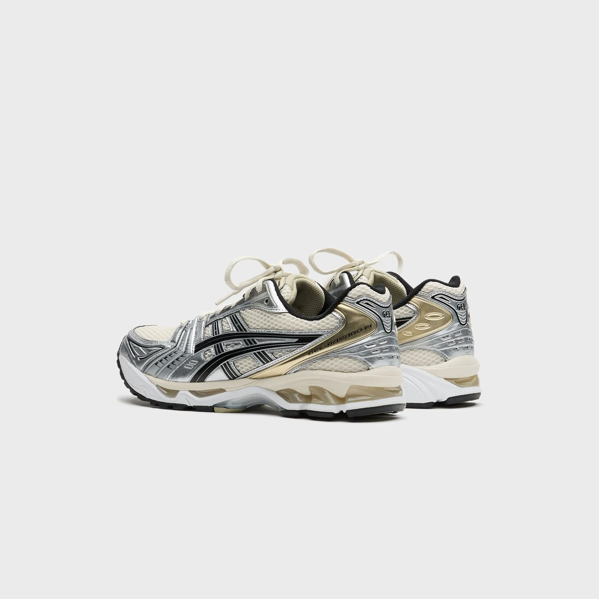 Asics Gel-Kayano 14 - Birch / Pure Silver Comfort Grip Innovation