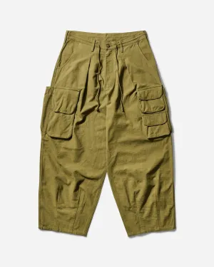 Men'S Forager Pants Olive Slub Middle Reinforced Straps