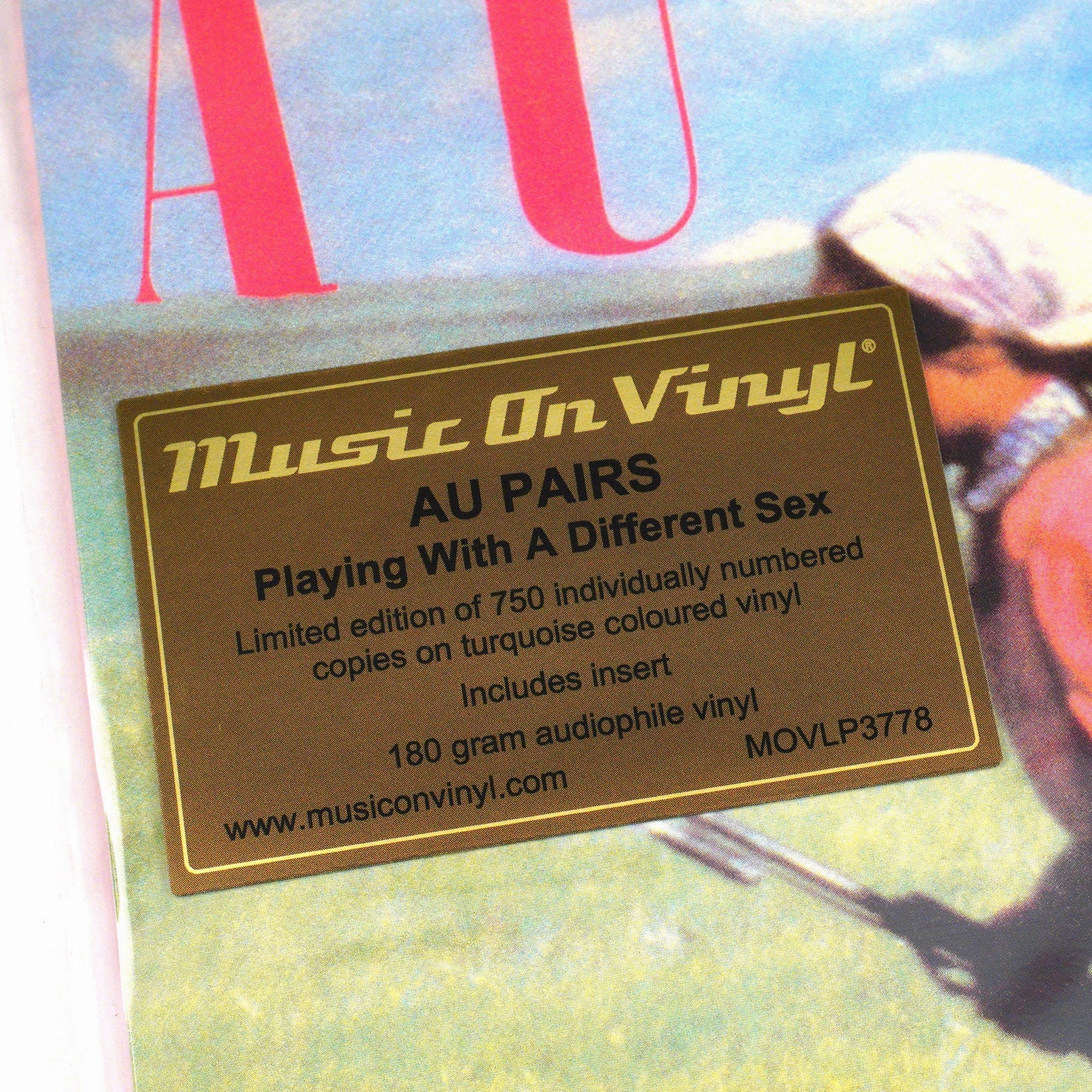 Au Pairs: Playing With A Different Sex (180g, Import, Turquoise Colored Vinyl) Vinyl LP