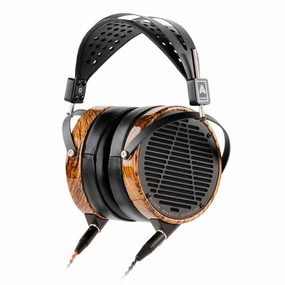 Audeze LCD-3 Planar Magnetic Over-Ear Headphones with Carrying Case (Zebrano) hi-fi unbalanced input,hi-fi signal purity,hi-fi acoustic panel