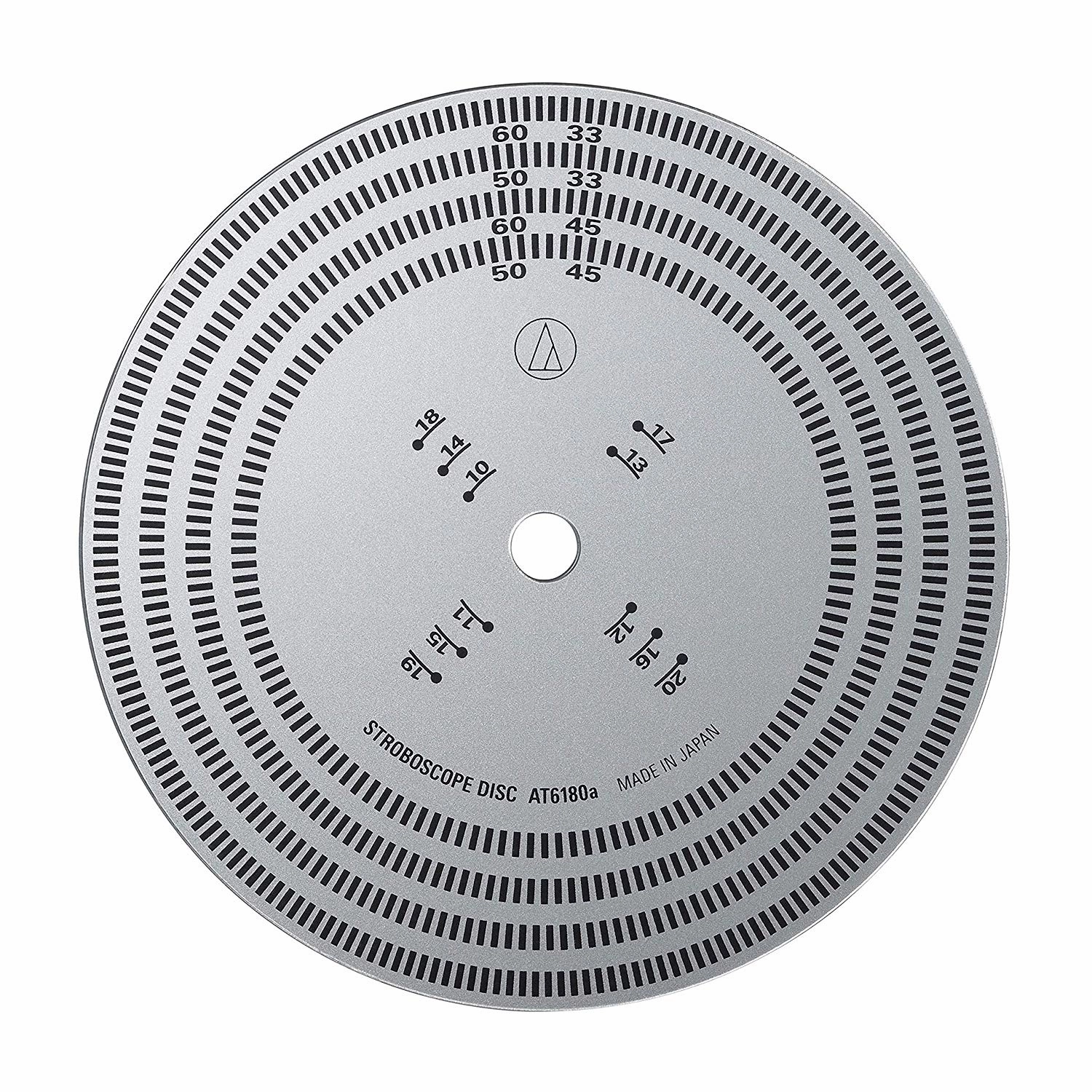 Audio-Technica: AT6180a Stroboscopic Disc for Turntable Speed Check / Cartridge Overhang Tool hi-fi digital music server,hi-fi speaker wall mount,hi-fi amp upgrade