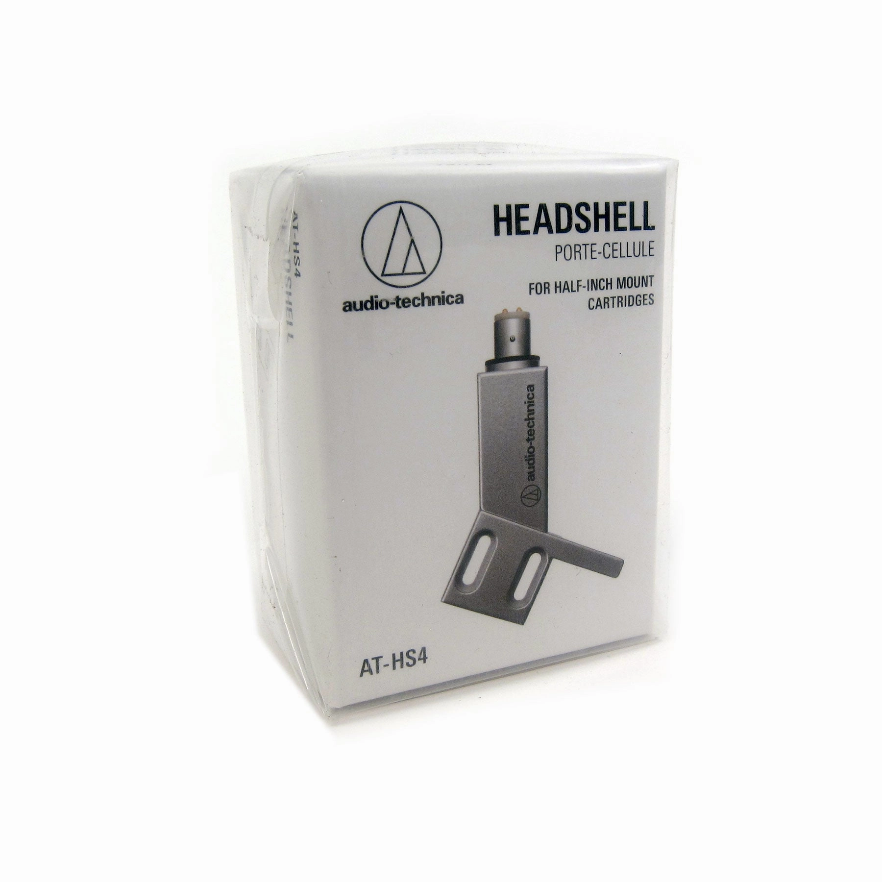 Audio-Technica: AT-HS4SV Universal Headshell for Straight-Arm Tonearms - Silver