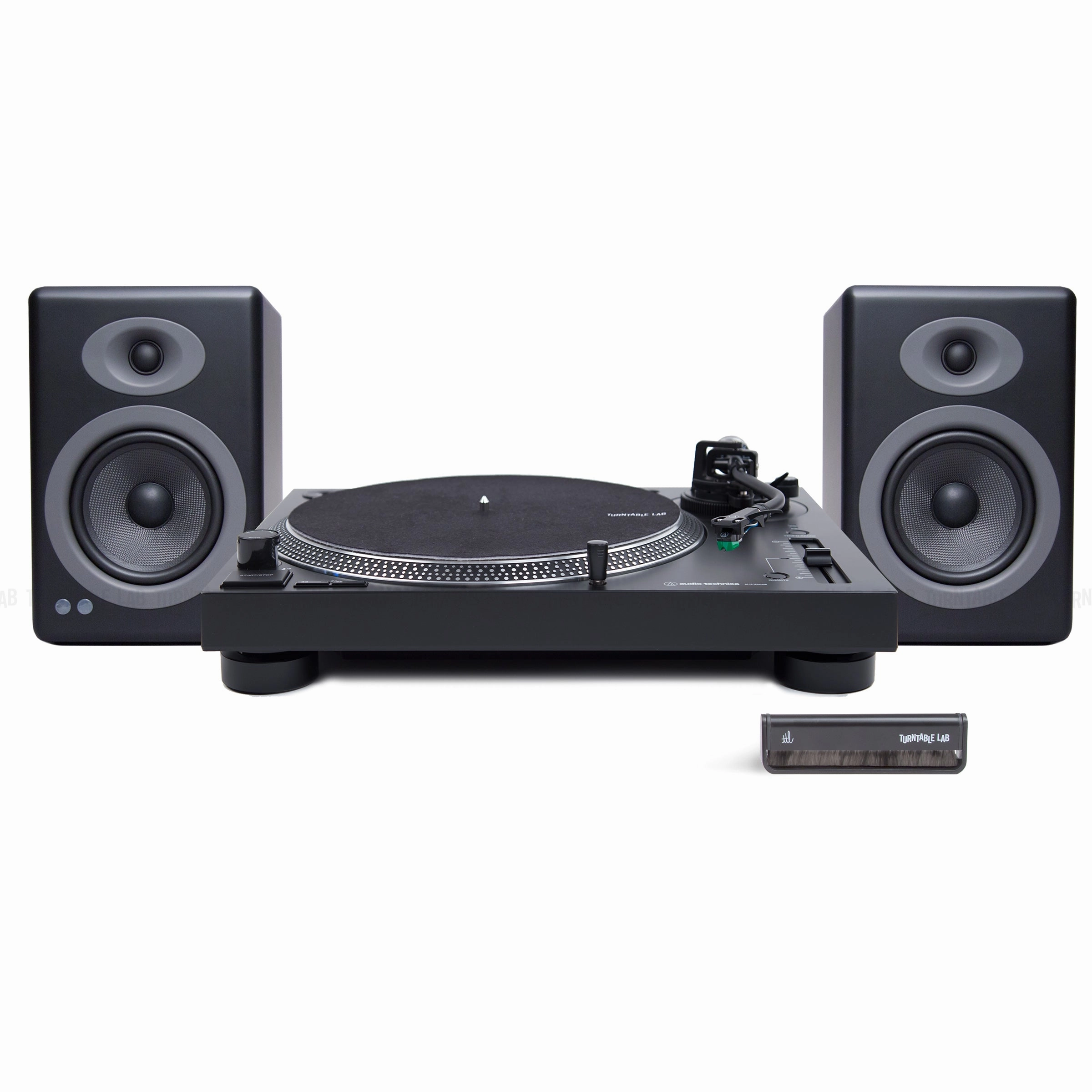 Audio-Technica: AT-LP120X / Audioengine A5  / Turntable Package hi-fi digital music server,hi-fi speaker wall mount,hi-fi amp upgrade
