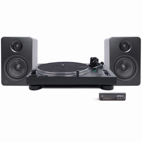 Audio-Technica: AT-LP120X / Kanto YU6 / Turntable Package hi-fi digital music server,hi-fi speaker wall mount,hi-fi amp upgrade