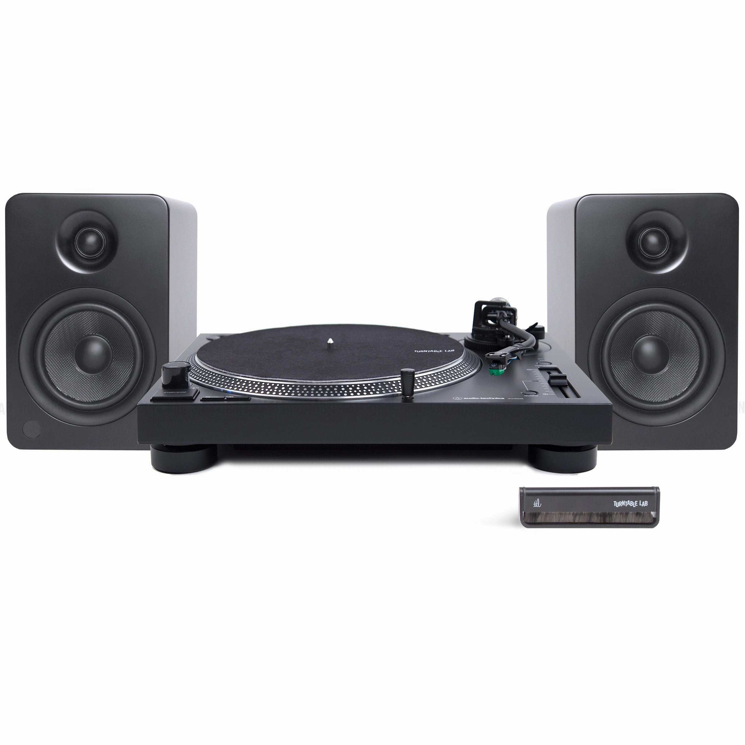 Audio-Technica: AT-LP120X / Kanto YU6 / Turntable Package hi-fi digital music server,hi-fi speaker wall mount,hi-fi amp upgrade