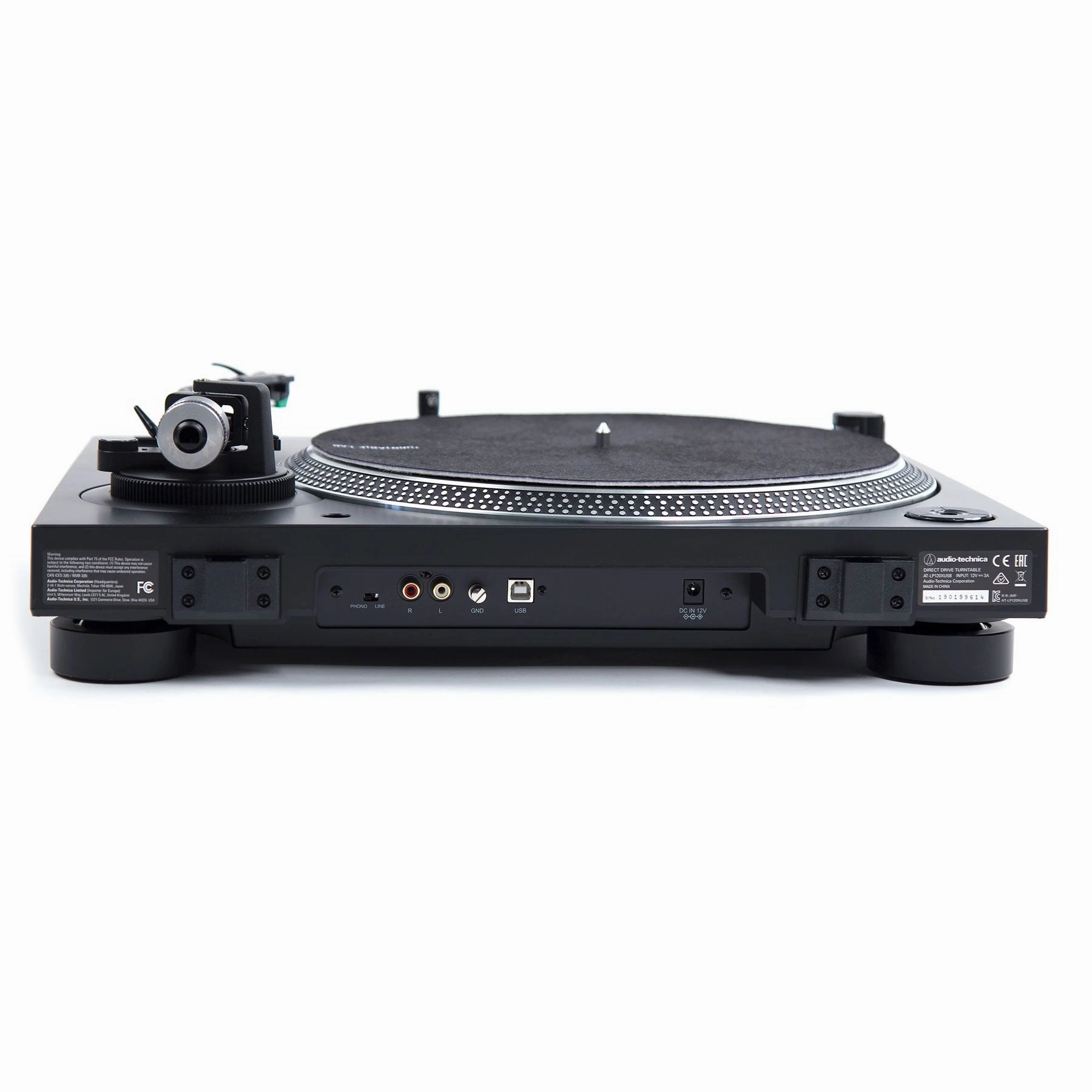 Audio-Technica: AT-LP120XBT-USB-BK Direct Drive Turntable w/ Bluetooth