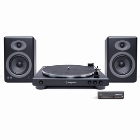 Audio-Technica: AT-LP60X / Audioengine A5  / Turntable Package hi-fi digital music server,hi-fi speaker wall mount,hi-fi amp upgrade