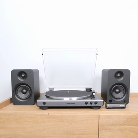 Audio-Technica: AT-LP60X / Kanto YU / Starter Turntable Package hi-fi digital music server,hi-fi speaker wall mount,hi-fi amp upgrade