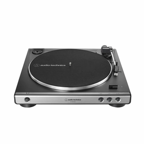Audio-Technica: AT-LP60XUSB-GM Automatic USB Turntable - Gunmetal / Black hi-fi digital music server,hi-fi speaker wall mount,hi-fi amp upgrade