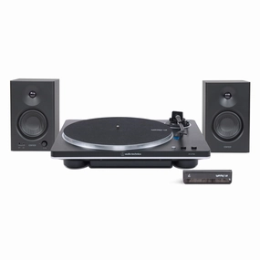 Audio-Technica: AT-LP70X / Edifier MR4 / Turntable Package hi-fi DAC amp combo,hi-fi speaker impedance matcher,hi-fi RCA switch