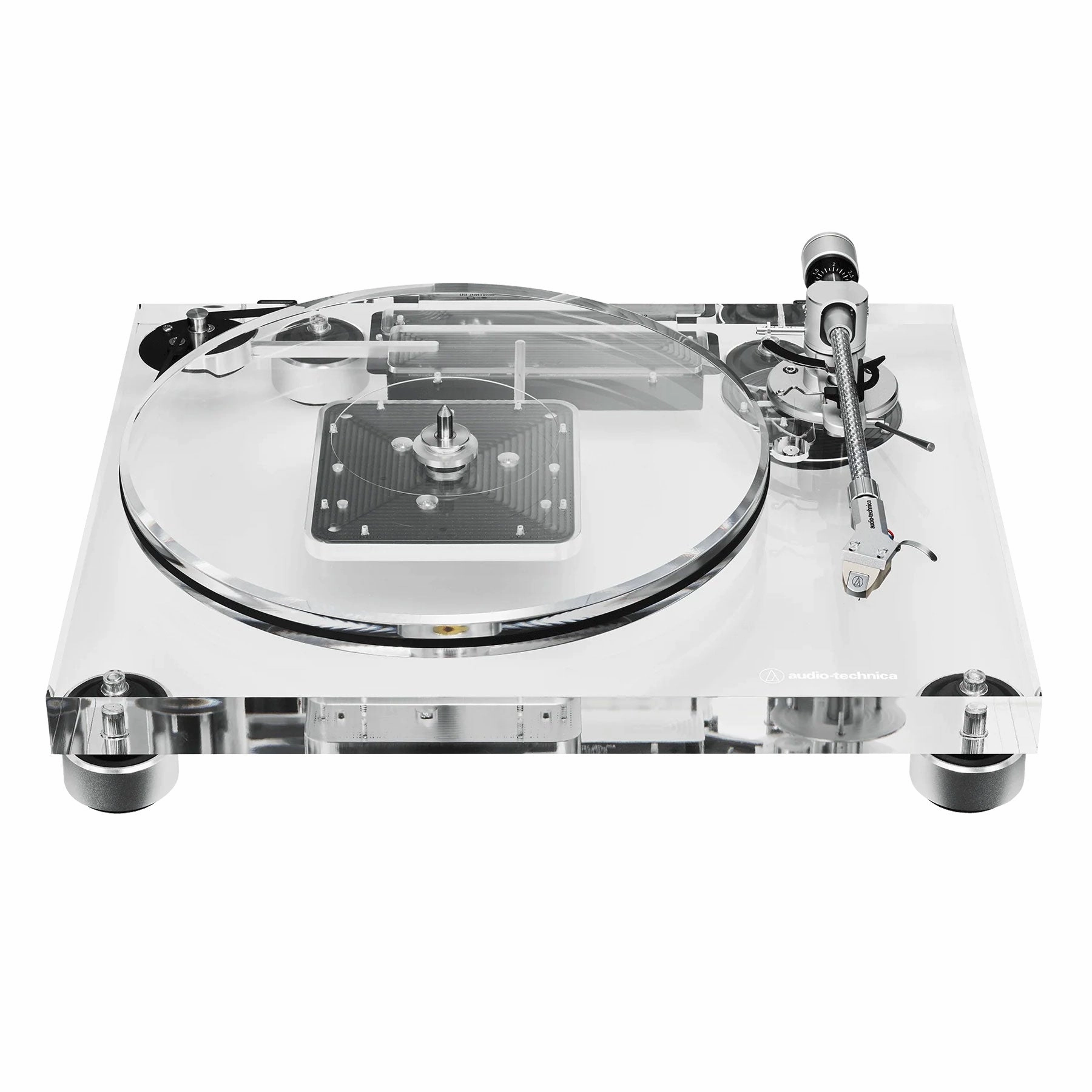 Audio-Technica: AT-LPA2 Acrylic Turntable hi-fi DAC amp combo,hi-fi speaker impedance matcher,hi-fi RCA switch