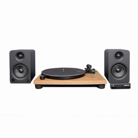 Audio-Technica: AT-LPW40WN / Kanto YU / Turntable Package hi-fi digital music server,hi-fi speaker wall mount,hi-fi amp upgrade