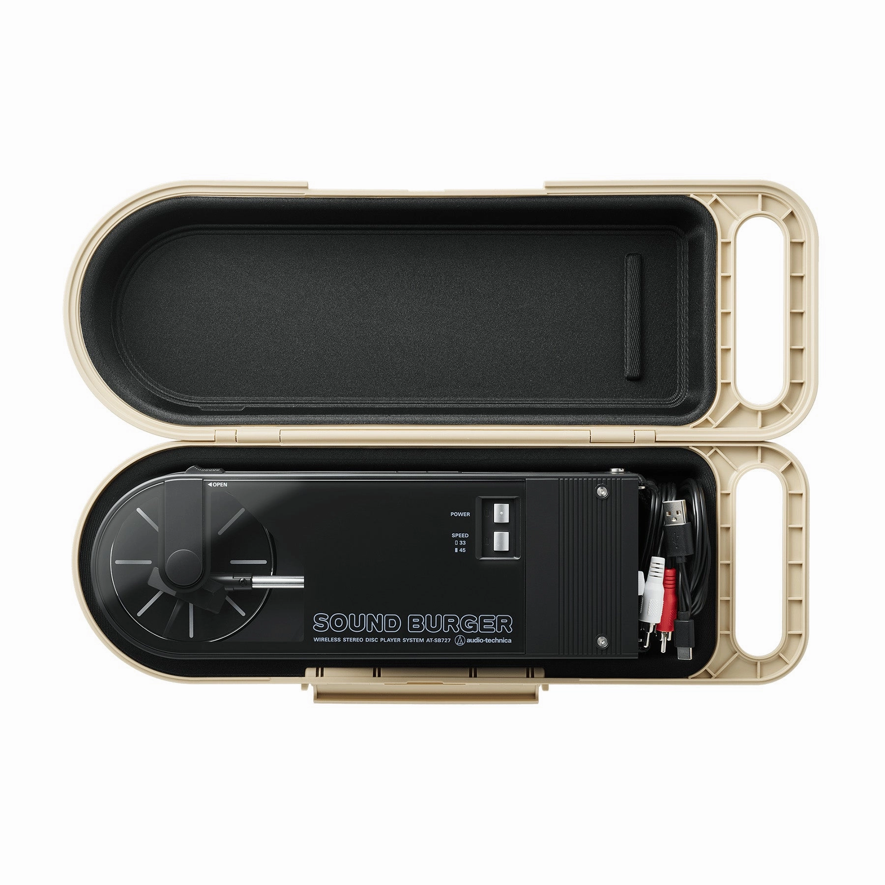 Audio-Technica: AT-SBC1 Sound Burger Storage Case For AT-SB727