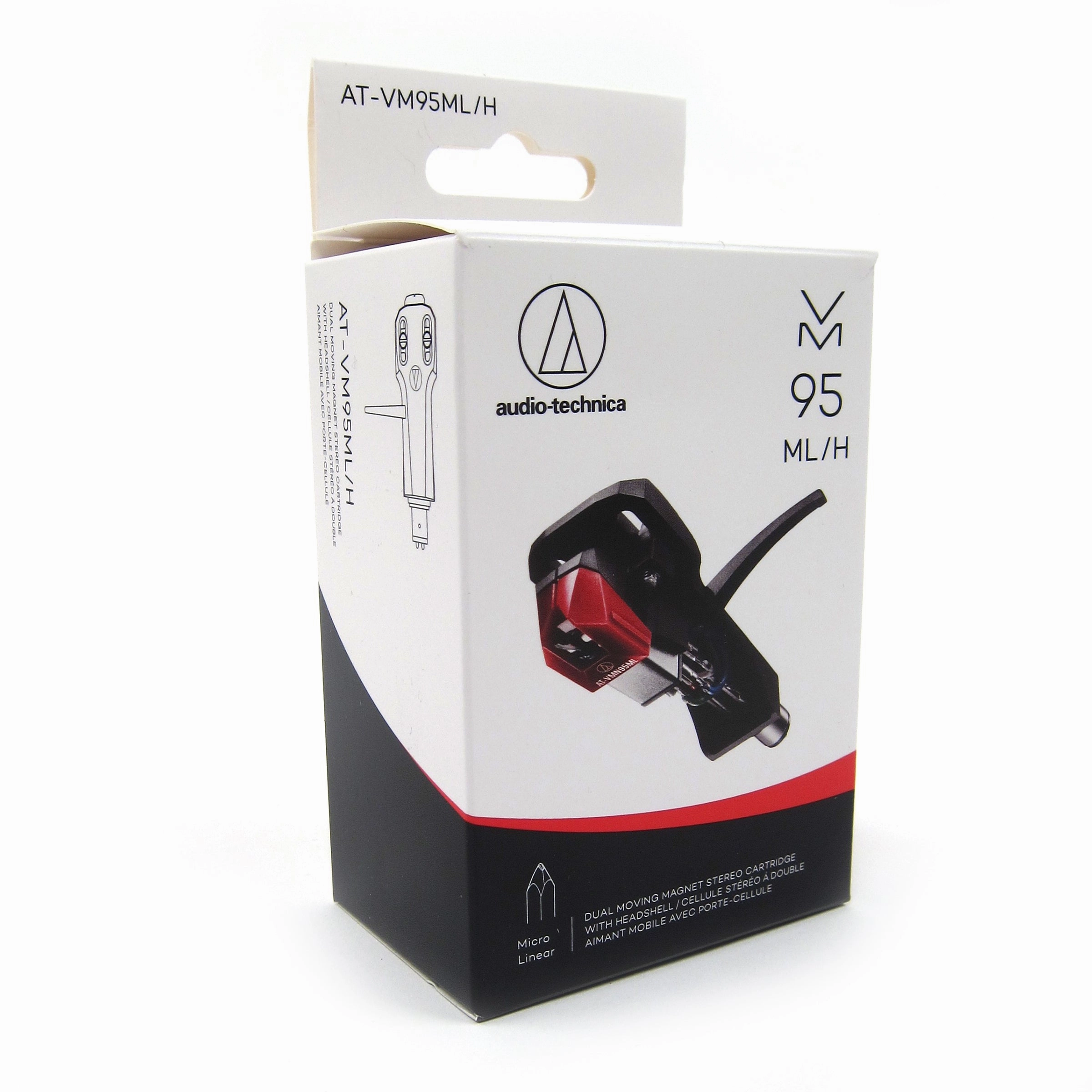 Audio-Technica: AT-VM95ML/H Mounted Cartridge & Headshell Combo