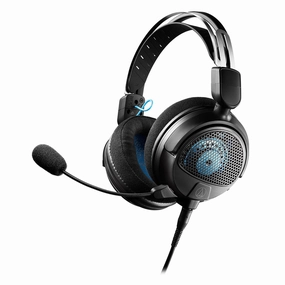 Audio-Technica ATH-GDL3 High-Fidelity Open-Back Gaming Headset (Black) hi-fi unbalanced input,hi-fi signal purity,hi-fi acoustic panel