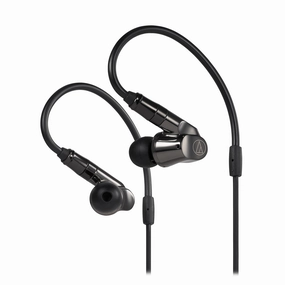 Audio-Technica ATH-IEX1 Hybrid In-Ear Earphones hi-fi hi-res music player,hi-fi FLAC player,hi-fi DSD player
