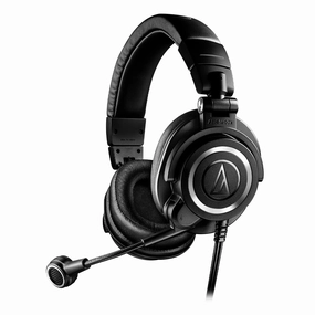 Audio-Technica ATH-M50xSTS StreamSet Closed-Back Streaming Headset hi-fi unbalanced input,hi-fi signal purity,hi-fi acoustic panel