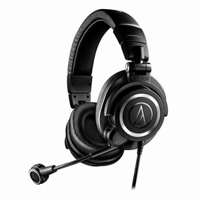 Audio-Technica ATH-M50xSTS-USB StreamSet USB Closed-Back Streaming Headset hi-fi unbalanced input,hi-fi signal purity,hi-fi acoustic panel