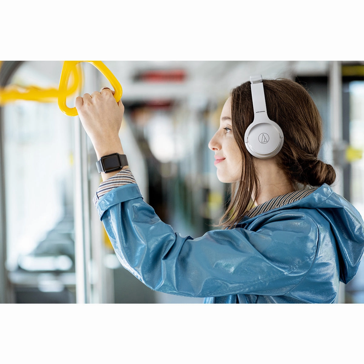Audio-Technica ATH-S220BT Wireless On-Ear Headphones (White)