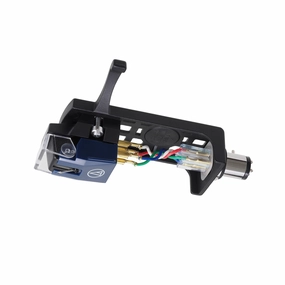 Audio-Technica: VM520EB Cartridge Mounted On AT-HS10BK Headshell (VM520EB/H) - (Open Box Special) hi-fi DAC amp combo,hi-fi speaker impedance matcher,hi-fi RCA switch