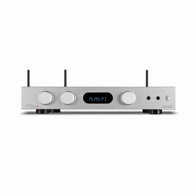 Audiolab: 6000A Play Integrated Amplifer   WiFi Streamer - Silver (600APLAYS) hi-fi digital music server,hi-fi speaker wall mount,hi-fi amp upgrade
