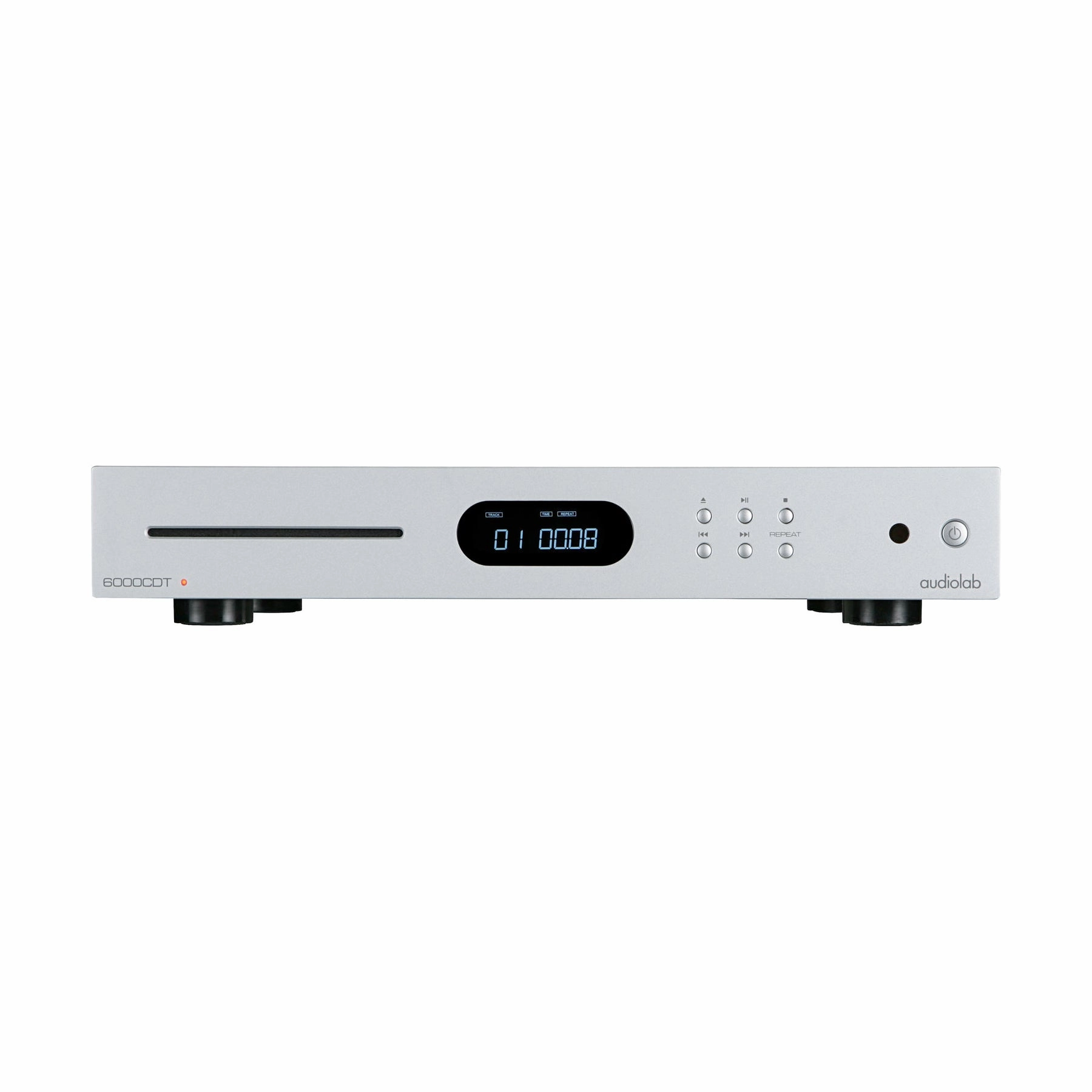 Audiolab: 6000CDT CD Player - Silver hi-fi digital music server,hi-fi speaker wall mount,hi-fi amp upgrade