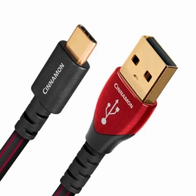 Audioquest: Cinnamon USB 2.0 Cable (USB C to A) - .75M hi-fi digital music server,hi-fi speaker wall mount,hi-fi amp upgrade