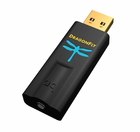 Audioquest: Dragonfly Black USB DAC   Headphone Amp (Open Box Special) hi-fi DAC amp combo,hi-fi speaker impedance matcher,hi-fi RCA switch