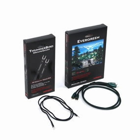 Audioquest: Evergreen RCA   ThunderBird Groundwire Kit for Turntables (1.0M) hi-fi digital music server,hi-fi speaker wall mount,hi-fi amp upgrade