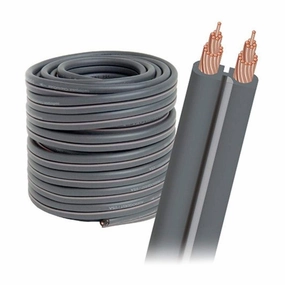 Audioquest: G2 Flat Series 2-Conductor Bulk Speaker Cable Spool - Gray / 30 FT hi-fi digital music server,hi-fi speaker wall mount,hi-fi amp upgrade
