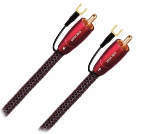 Audioquest: Irish Red Subwoofer Cable hi-fi digital music server,hi-fi speaker wall mount,hi-fi amp upgrade