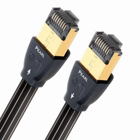Audioquest: Pearl Ethernet Cable - 1.5M hi-fi digital music server,hi-fi speaker wall mount,hi-fi amp upgrade