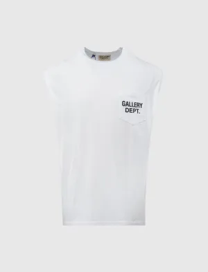Antibacterial Sock TaperedLegsStrap Augi Sleeveless Tee