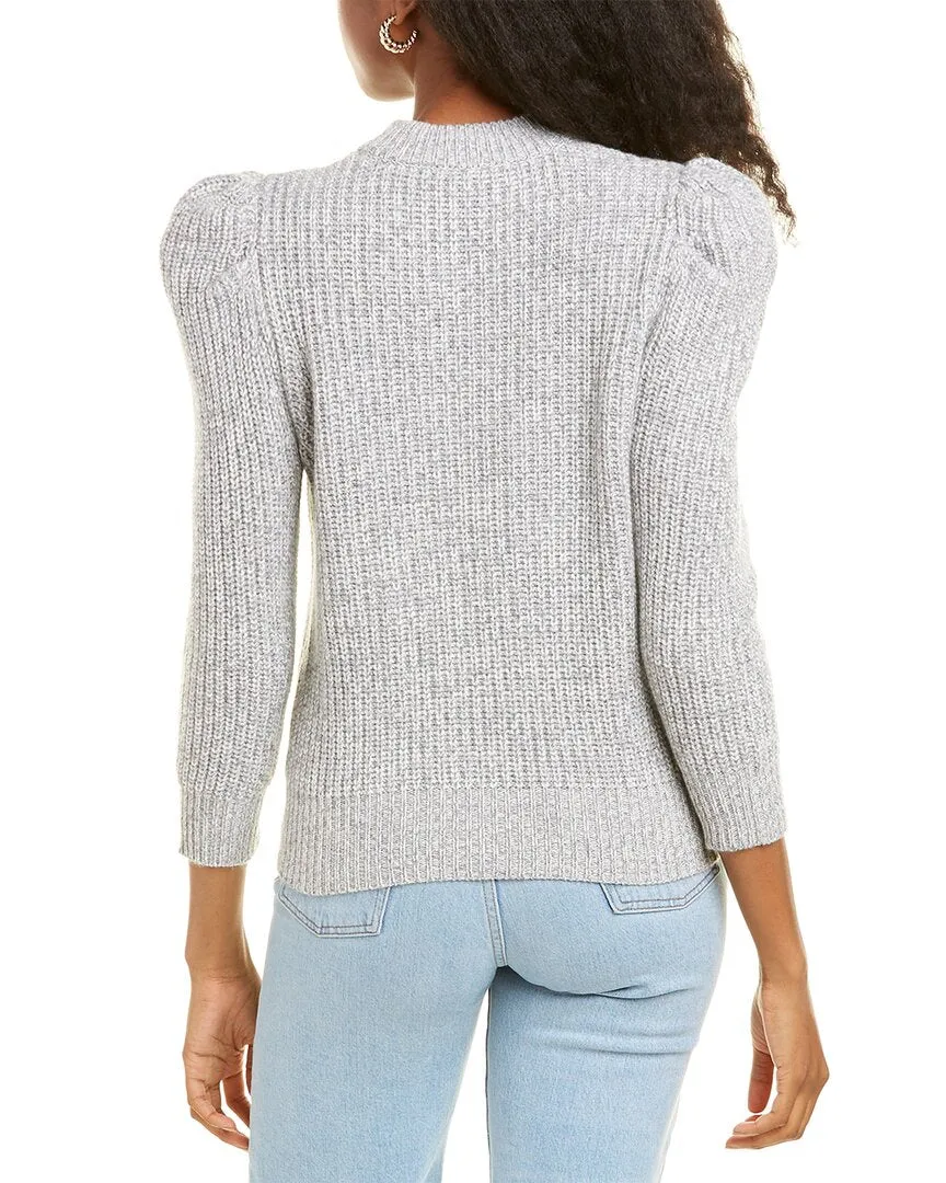 Pull en Tweed Cachemire et Laine Mélangée pour l'Automne