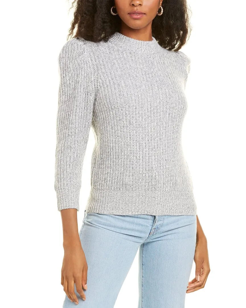 Pull en Tweed Cachemire et Laine Mélangée pour l'Automne