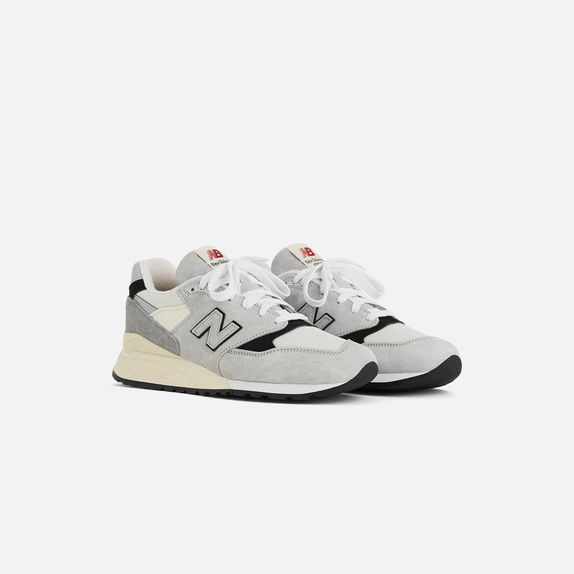New Balance Made In Usa 998 - Grey / Black Lead with Style