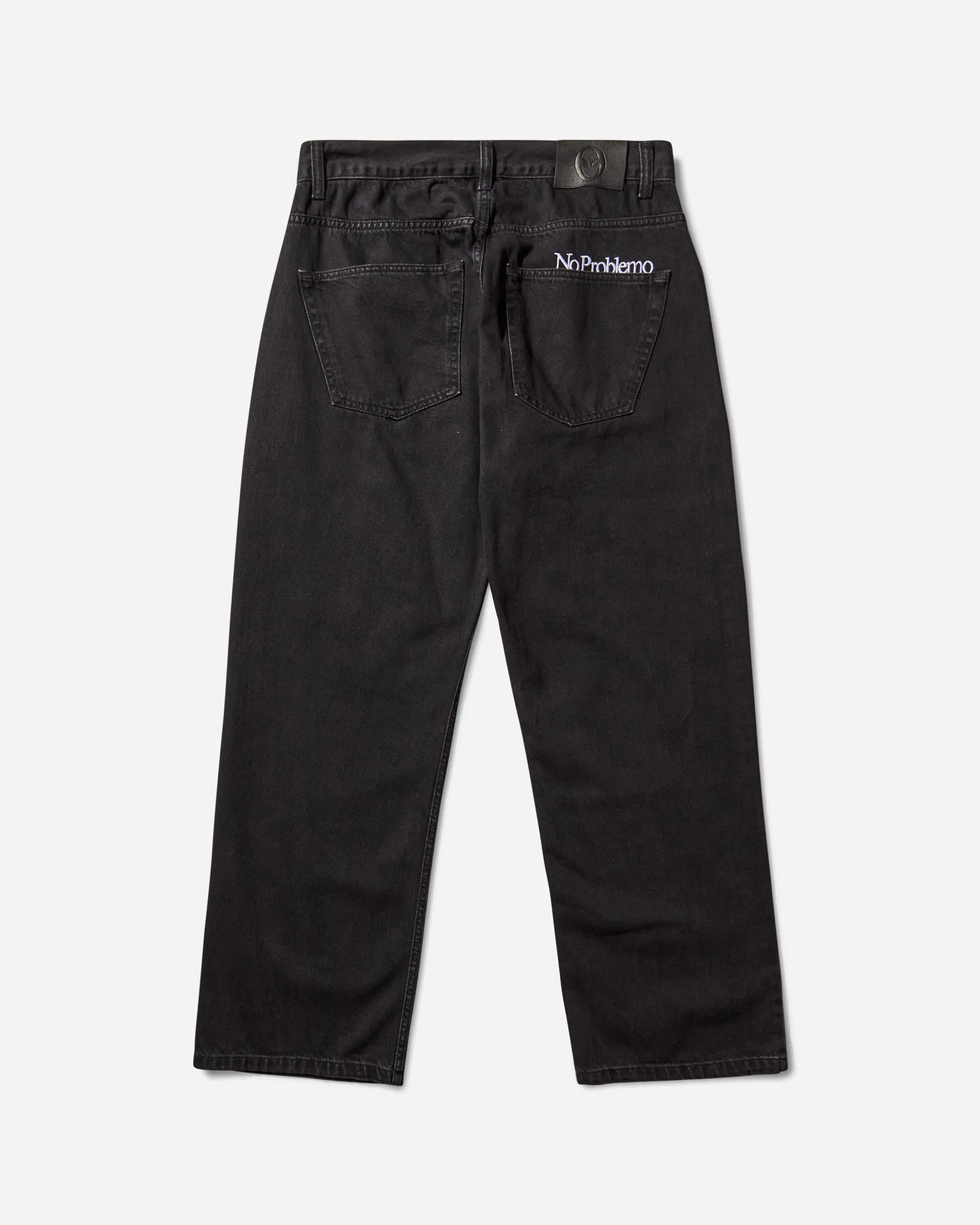 Bagi Jeans Black Welded Finish Durable Stitching Pattern